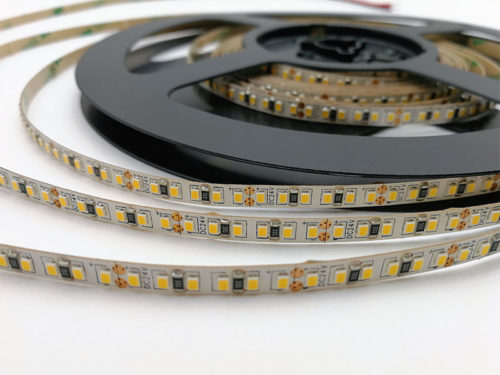 5mm ultra thin led strip light 24v smd2216 240 leds 10w 3000k