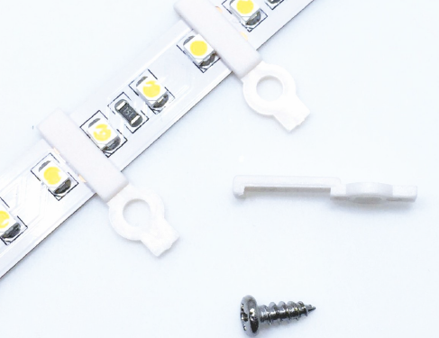 Plastic clips for led strip light