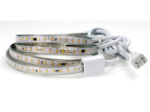 led strip light AC120V smd2835 84leds white color outdoor IP65