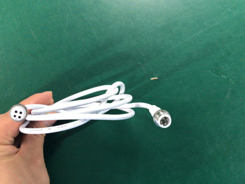 DC coaxial connector for led light strip RGB color