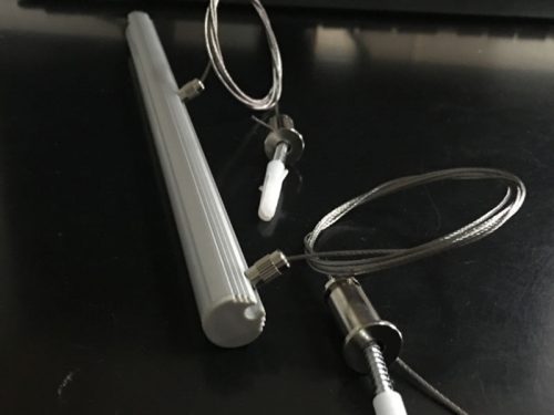 aluminum profile for suspended ceiling lights with acrylic lens 10mm width PCB light