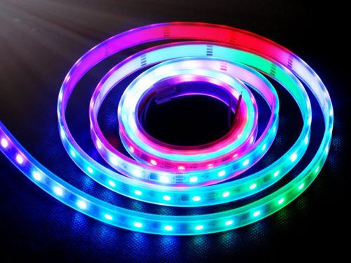 running flexible light stripe DC12V smd5050 60leds  4.4w per foot dream colors