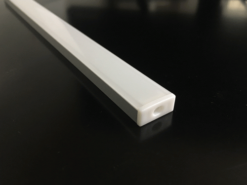 aluminum channel with white lens cover for PCB led lights